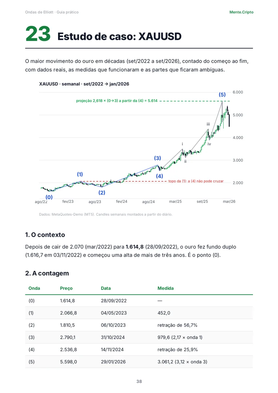 Página: estudo de caso do ouro